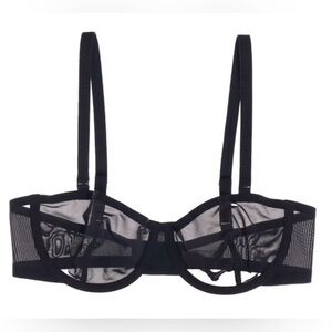 CUUP The Balconette Bra Mesh Sz 34E NWOT